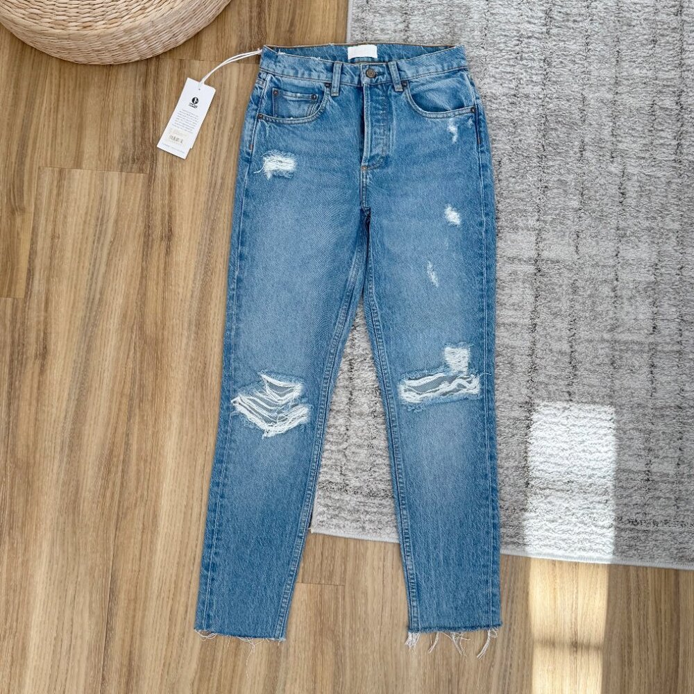Boyish Jeans The Billy High Rise Skinny NWT Women's Size 25 | Sustainable Denim